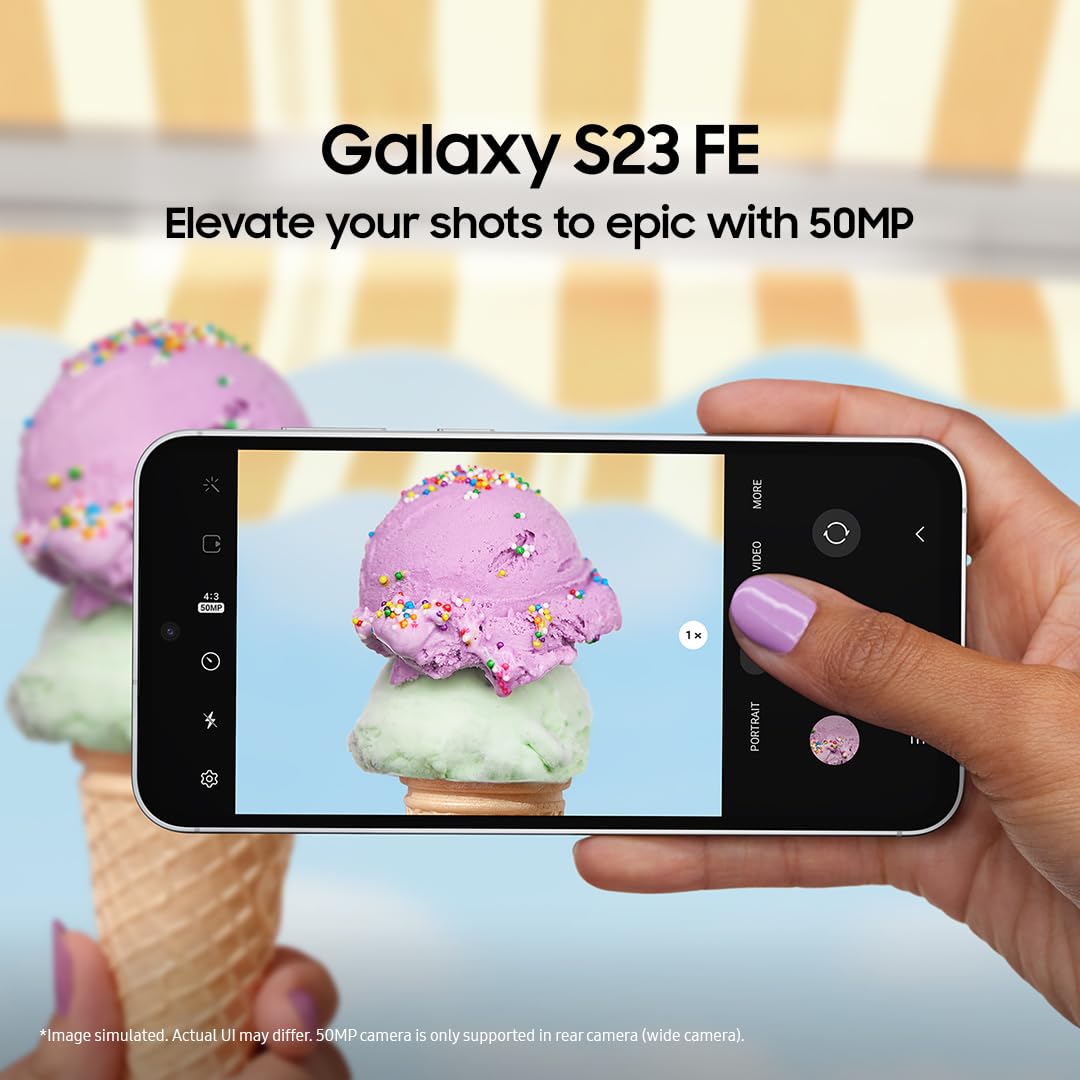 Samsung Galaxy S23 FE Purple 128GB (CAD Version & Warranty) - AI
